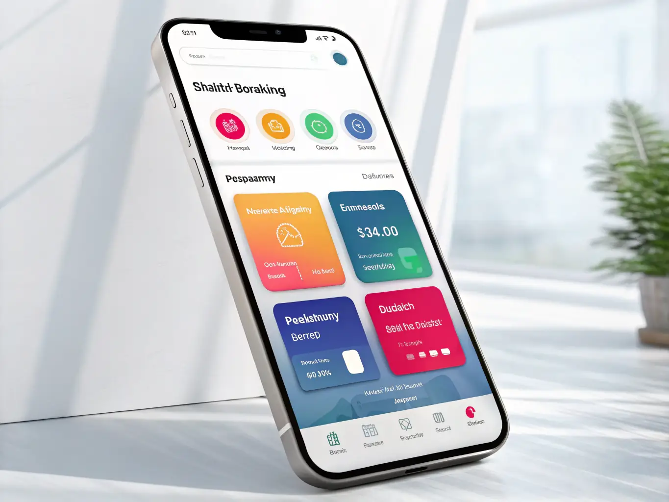 A professional and modern image representing a digital bank interface with a focus on user-friendly design and zero fees, highlighting the benefits of no-commission banking.